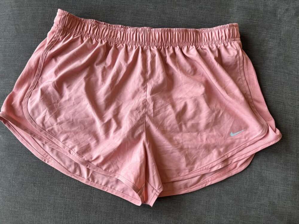 Nike Dri-FIT Sunburst Move to Zero Pink Running Shorts Women’s Size XL